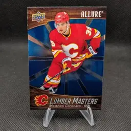 Matthew Coronato 2023-24 Upper Deck Allure Lumber Masters #LM-1 - Calgary Flames