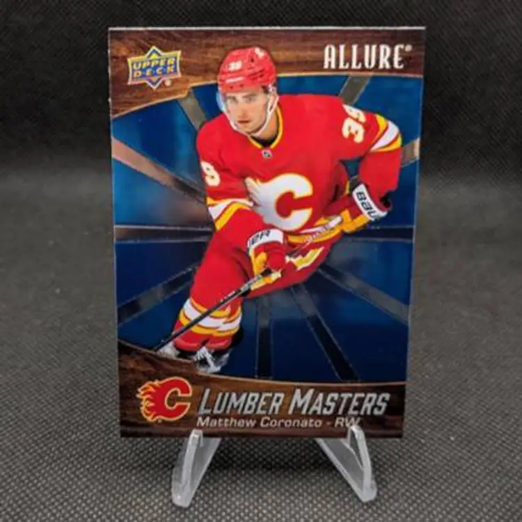 Matthew Coronato 2023-24 Upper Deck Allure Lumber Masters #LM-1 - Calgary Flames