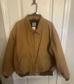 Carhartt Men's Detroit Jacket 2XL Classic Duck Brown May 2012 Great Condition