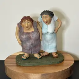 Vintage “When Body Parts Migrate” Figurine