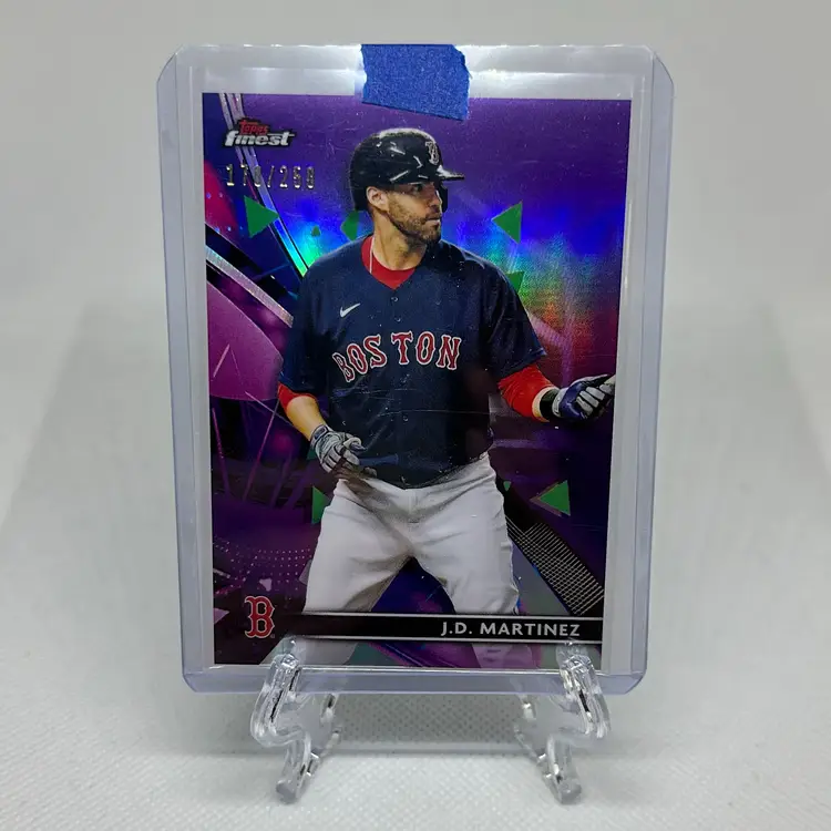 2021 Topps Finest J.D. Martinez  /250  Boston Red Sox