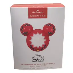 2024 Hallmark Disney Mickey Mouse Showtoppers Mini Tree Topper IOB QSB6461