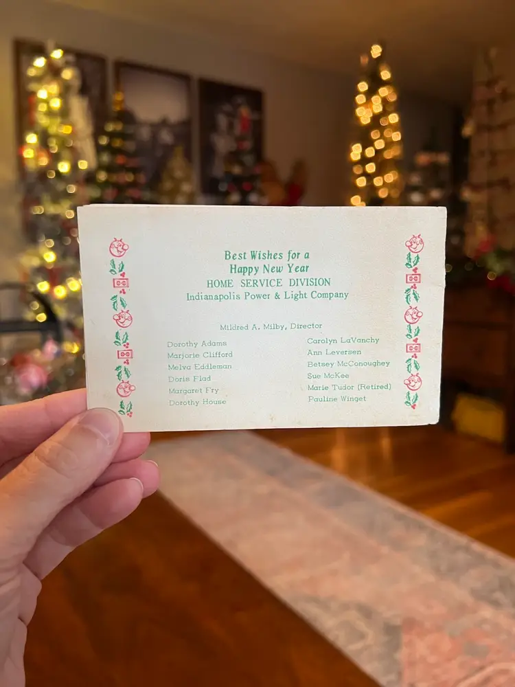 Vintage Holiday Recipes Booklet