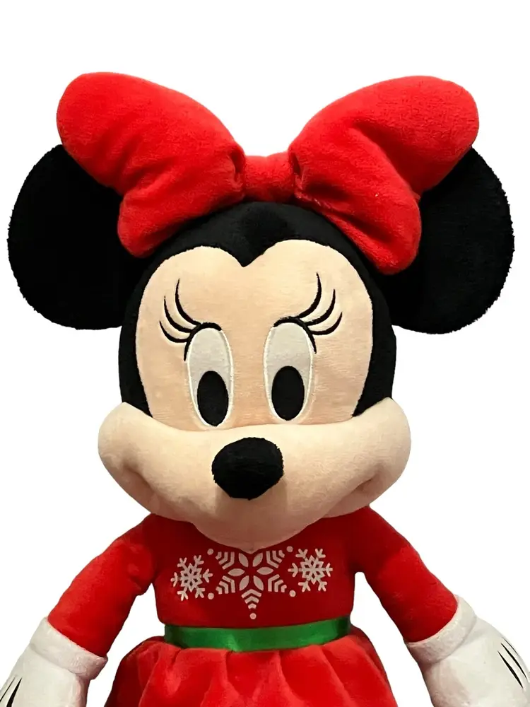 Christmas Big Disney 22" Minnie Mouse Soft Plush Pre-loved