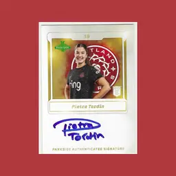 Pietra Tordin Thorns Rookie 2025 Parkside NWSL V1 AUTO Autograph Signatures