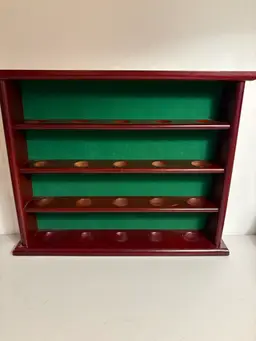Golf Ball Collection Cabinet Holds 20 Balls Logo Balls Where You Have Played