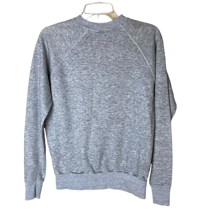 Vintage Grey Crewneck Teddy Bear