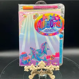 Vintage Lisa Frank stationery, featuring the Spotted Dolphins Suni & Echo