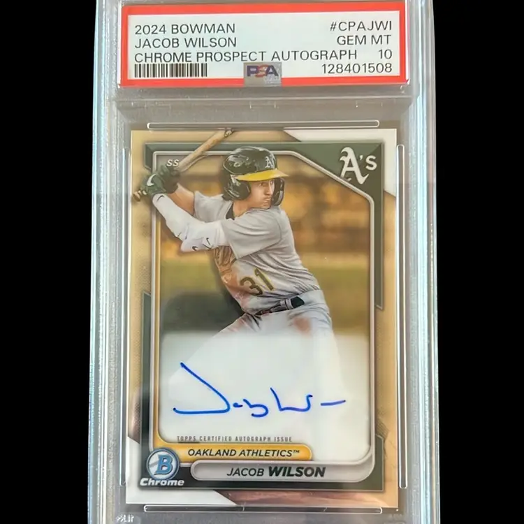 Jacob Wilson 2024 Bowman Chrome Auto