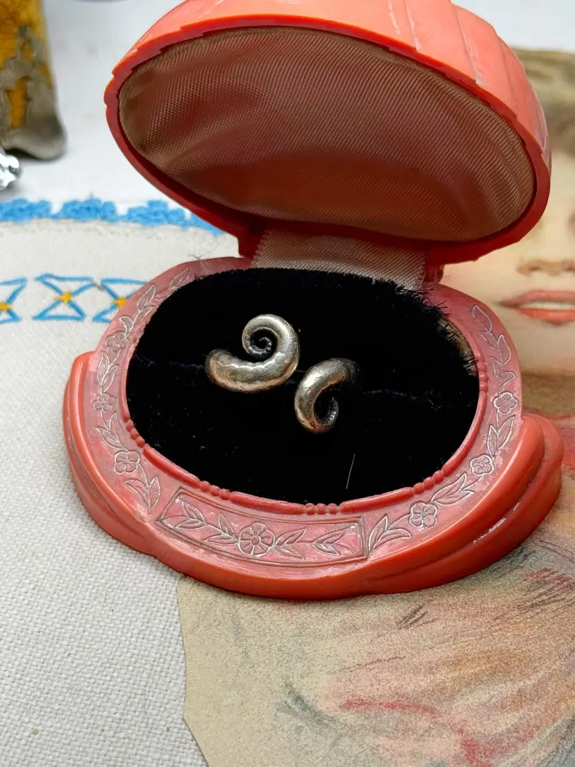 Mignon Faget Sterling Silver Tentacle Ring Size 9