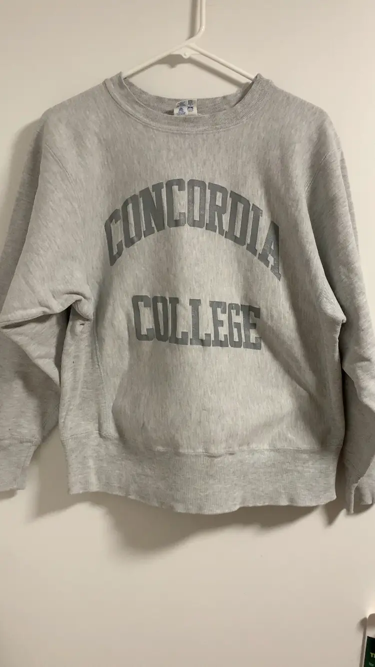 Vintage Champion Reverse Weave Warmup Sweatshirt Sz. M