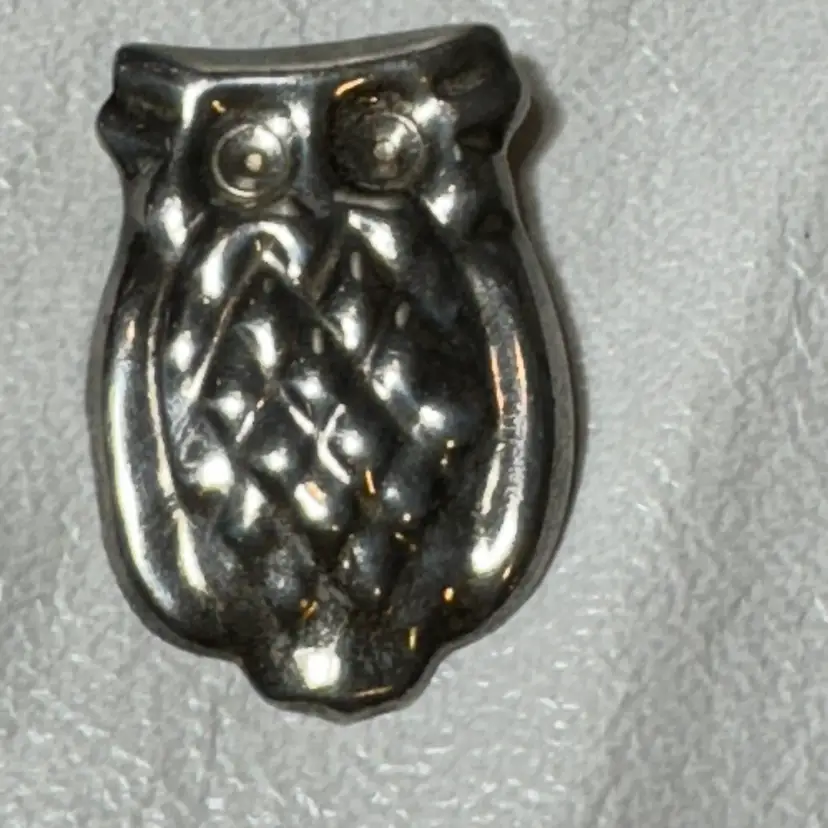 Vintage Sterling Silver Owl Brooch Mexico 1.75” Tall