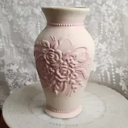 Pink Floral Vase