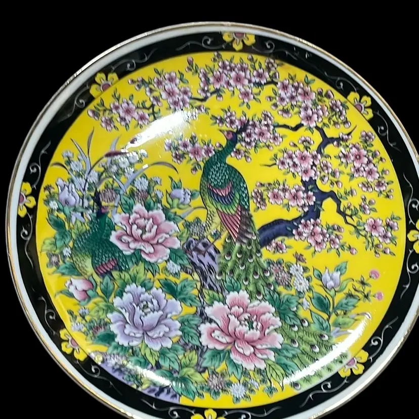 021 Chinoiserie Plate