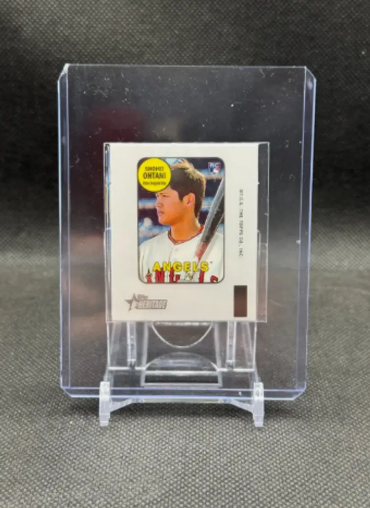 Shohei Ohtani 2018 Topps Heritage Rookie Card Mini 69TD-SO