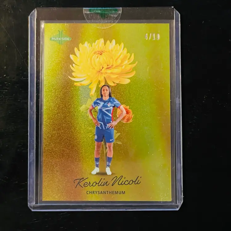 #00 Kerolin Nicoli GOLD Flowers /10 Parkside Sealed Case Exclusive