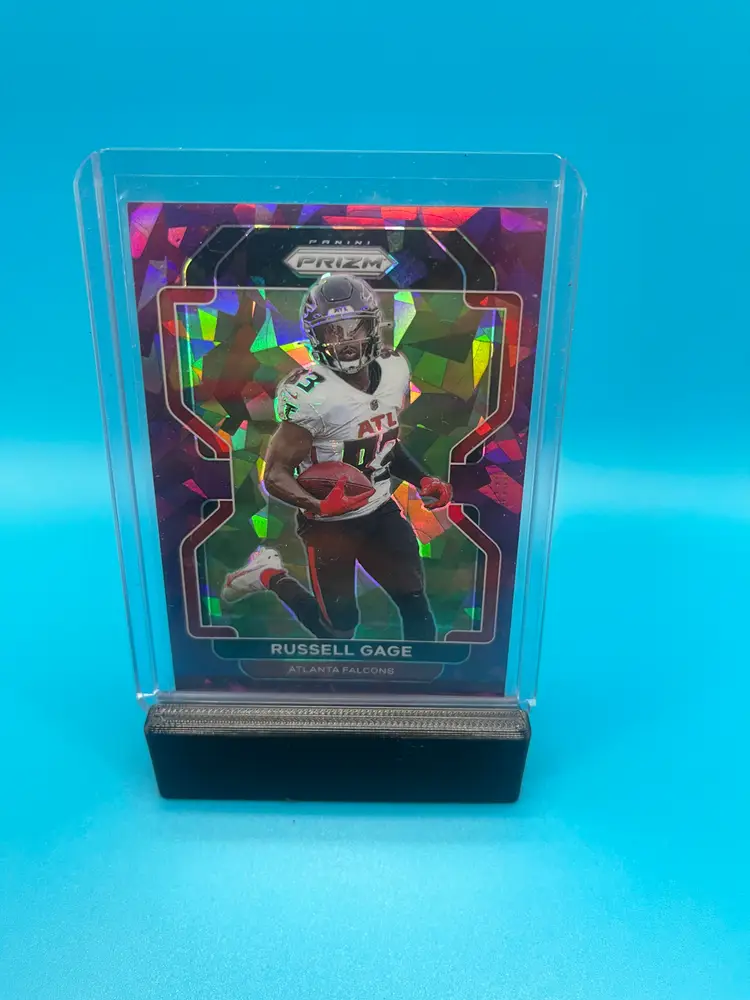 Russell Gage Purple Prizm Atomic /225 Tampa Bay Bucs