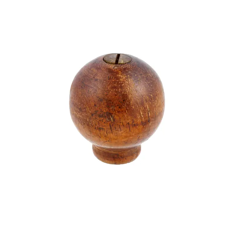 Rosewood Knob For Stanley No. 45 Combination Planes (replacement brass nut)
