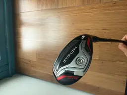 Taylor Made Stealth 3 Rescue RH - Hazardous Smoke 80g Shaft. Almost New