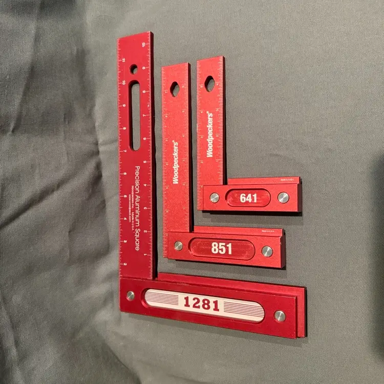 Trio of Woodpeckers Aluminum Squares