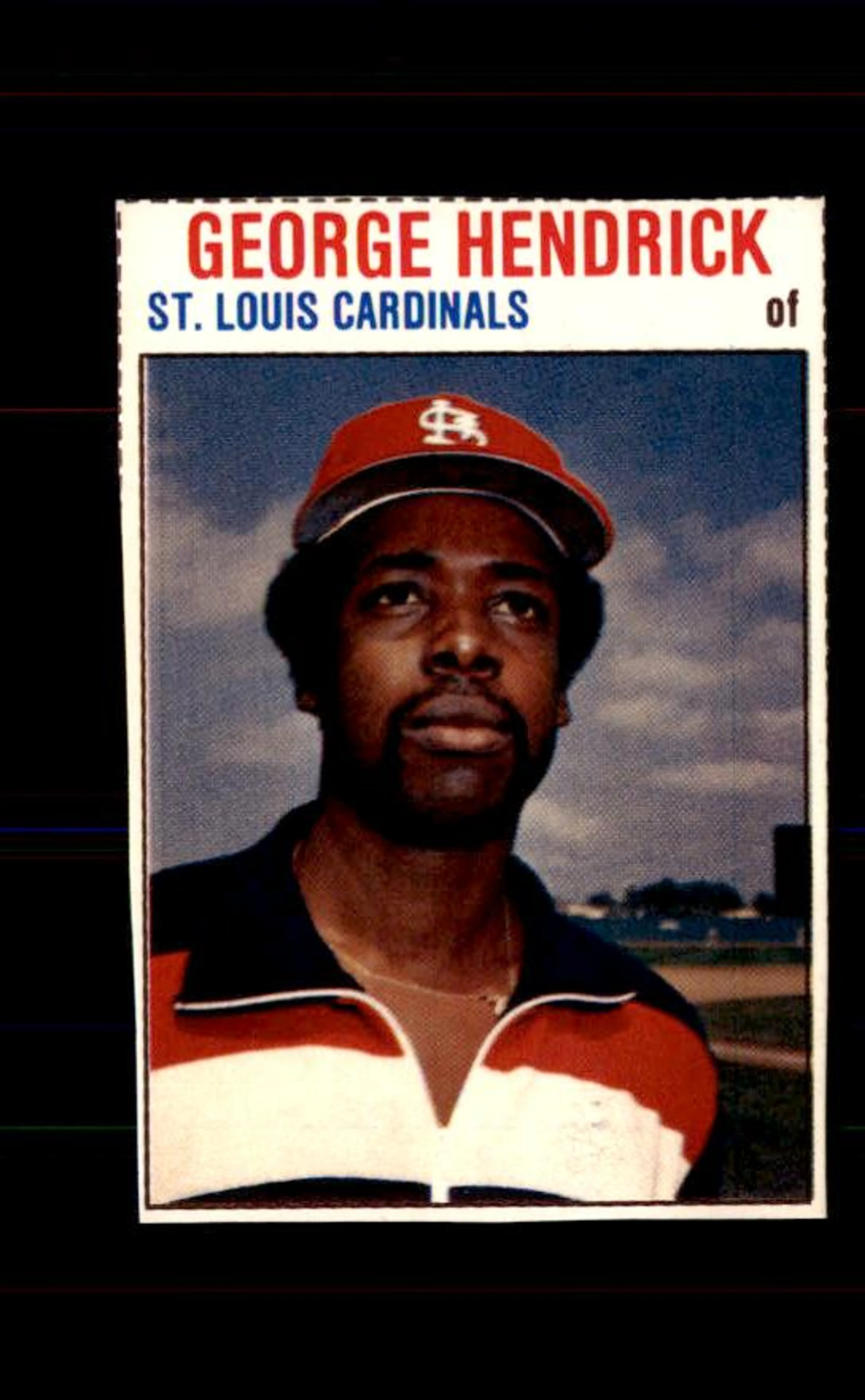 1979 Hostess #66 George Hendrick - (pk4) - St. Louis Cardinals