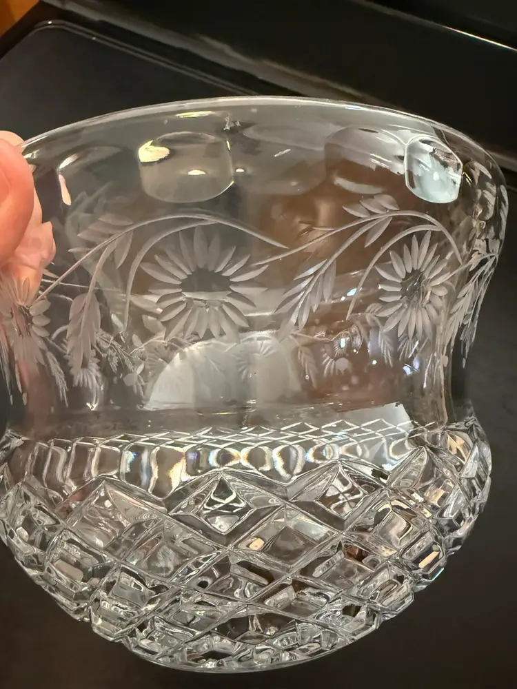 Vintage Crystal Bowl