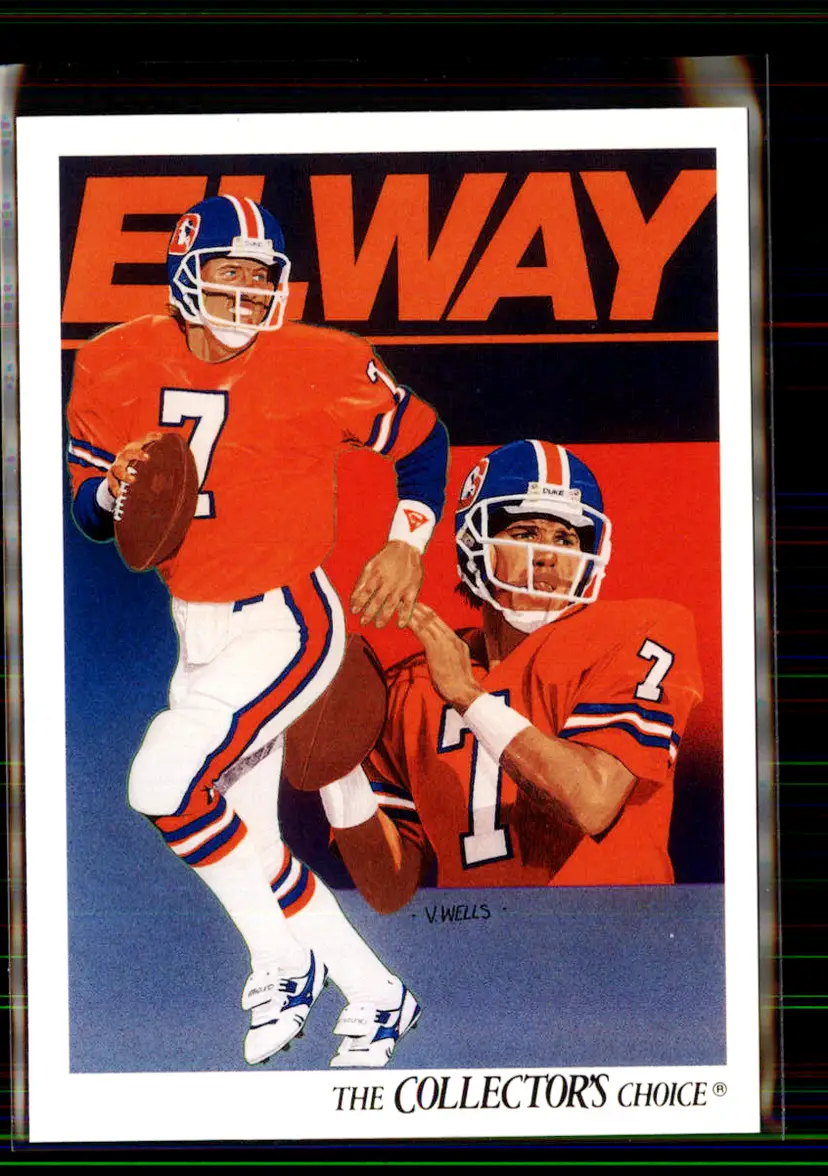 John Elway 1991 Upper Deck #75 - Denver Broncos - (147-358)