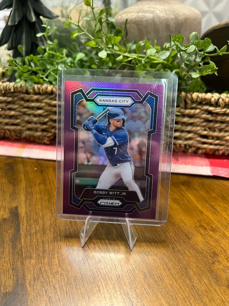2024 Panini Prizm Bobby Witt Jr. Purple Prizm /99.