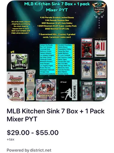 Kitchen Sink MLB PYT 