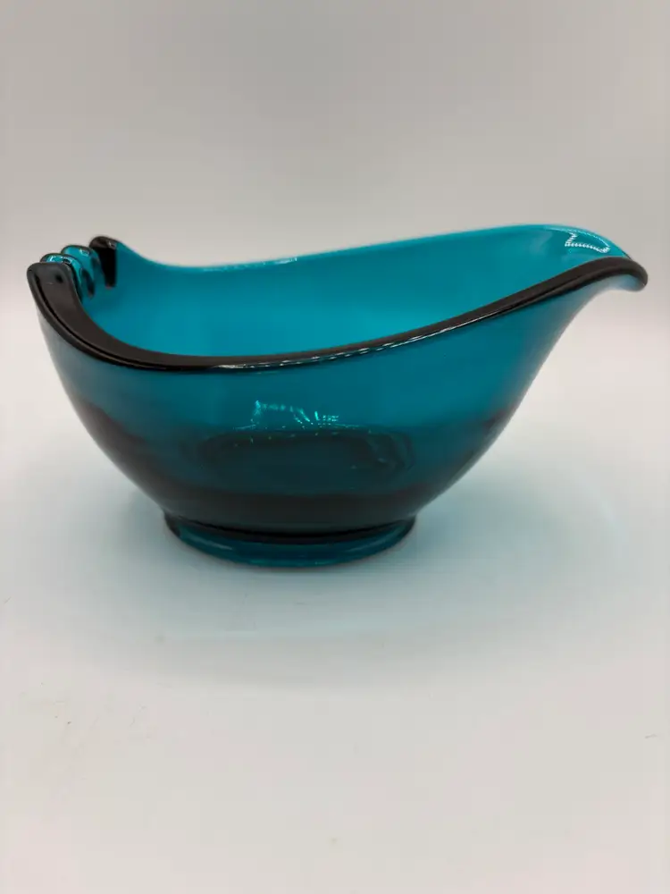 As is Viking Bluenique Ashtray 6”