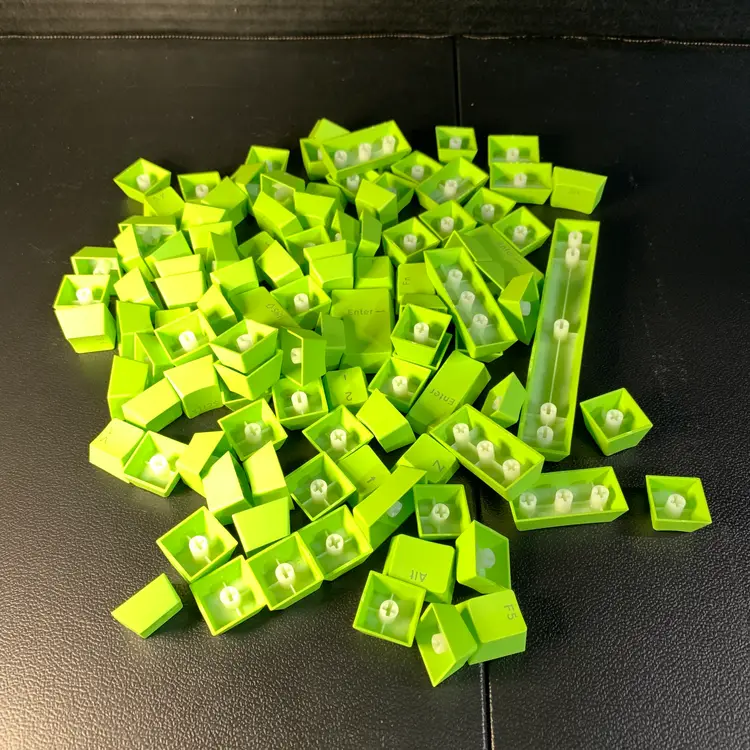 111-Bright Green Keyboard Caps