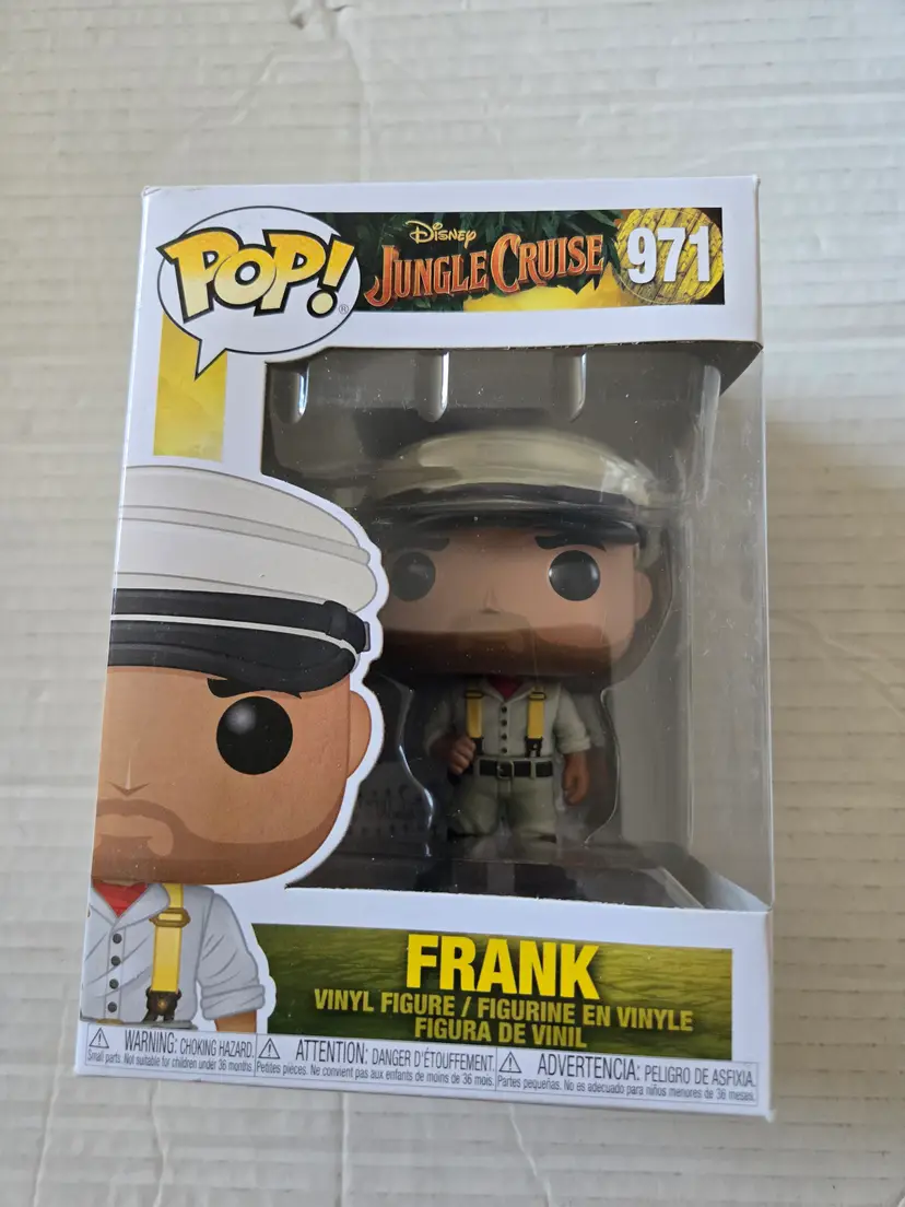 Funko Pop! Disney Jungle Cruise Frank 971 Vinyl Figure