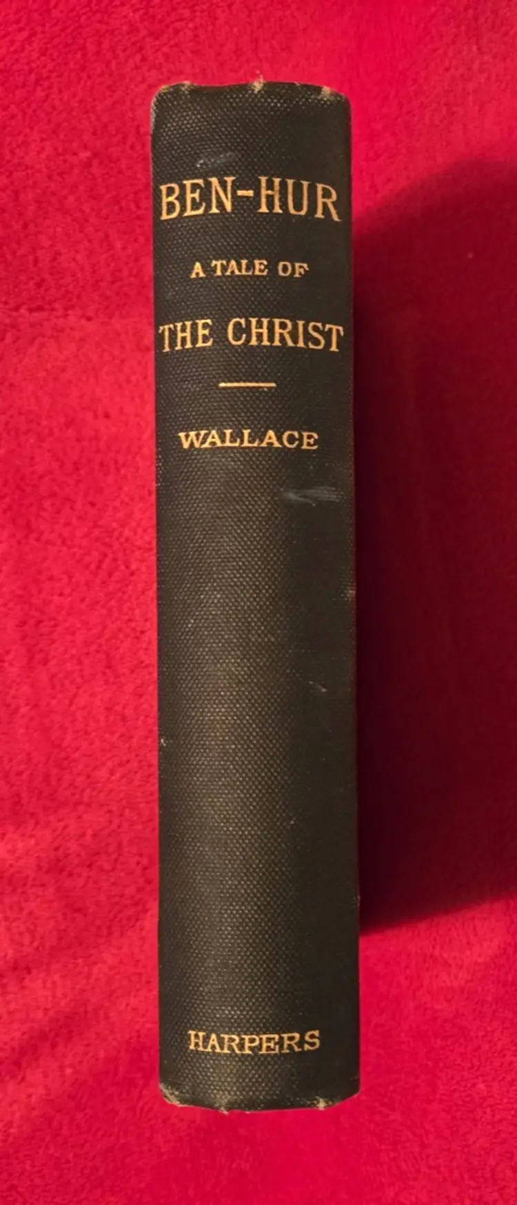 Ben Hur A Tale of The Christ by Lew. Wallace Harper & Brothers 1880 Antique Book