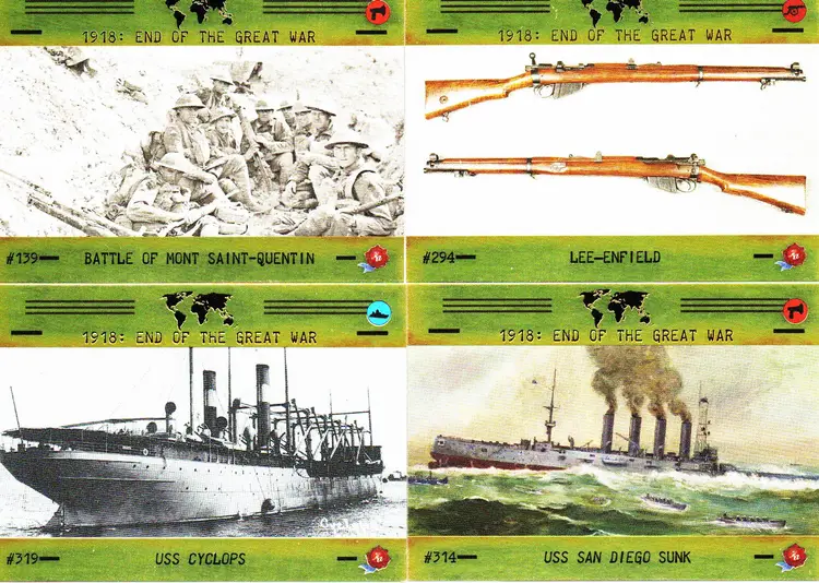 Historic Autographs - 1918: End of the Great War Alloy Parallels YOU PICK