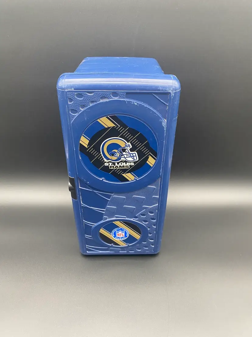 NFL St. Louis Rams Locker CD Holder - VTG 2000 Suncast - 25 Capacity - Hangable