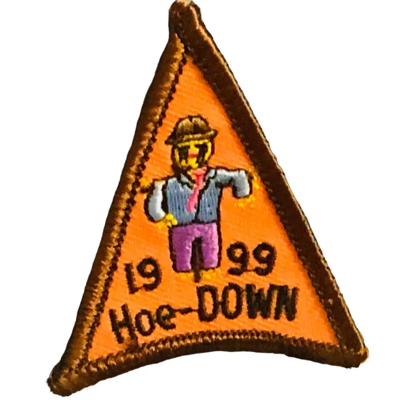 Vintage Scouting Fun Patch: 1999 Hoe-DOWN