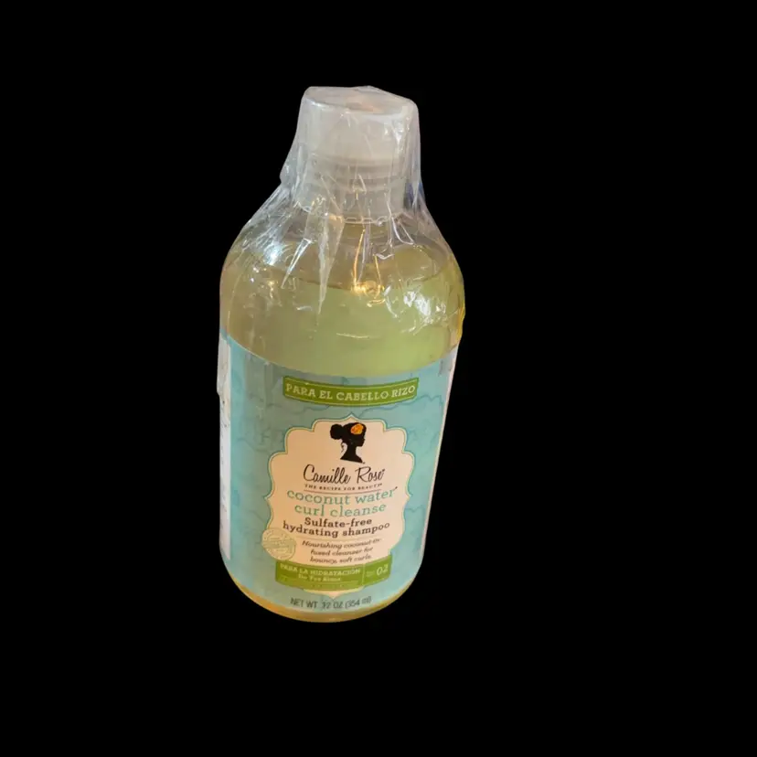 Msrp $16 – Camille Rose, Coconut Water, Curl Cleanse, Sulfate Free, Hydrating Shampoo, Nursing Coconut, Infuse Cleanser For Bouncy Soft Curls 12 Ounces