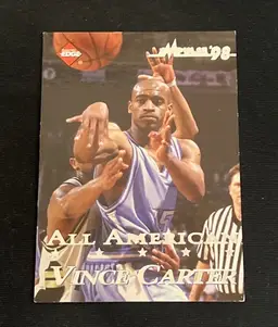 Vince Carter 1998 Impulse Jersey City '99 Gold /5000 #35 Rookie RC UNC Toronto Raptors
