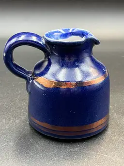 Signed Stoneware Pottery Creamer
