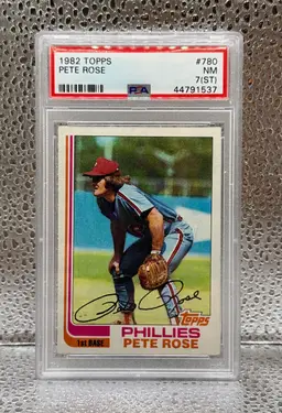 Pete Rose - 1982 Topps - Cincinnati Reds