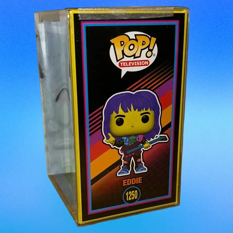 Funko Pop! Vinyl: Stranger Things - Eddie with Guitar (Black Light) - Target (T)