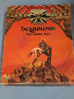 The Planescape: Hellbound: The Blood War deluxe accessory