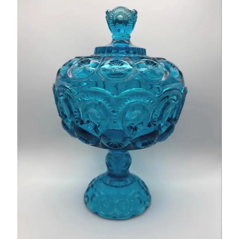 Blue Moon And Stars 10” Candy Dish