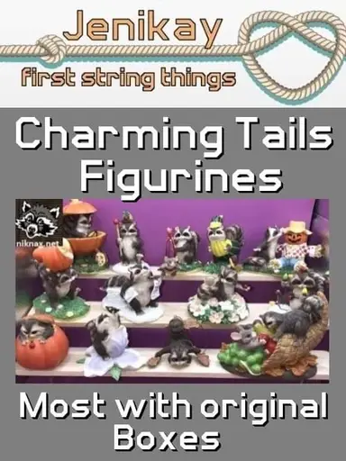 Vintage  Charming Tails Figurines