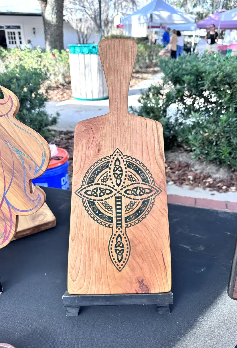 Cross Charcuterie Bord