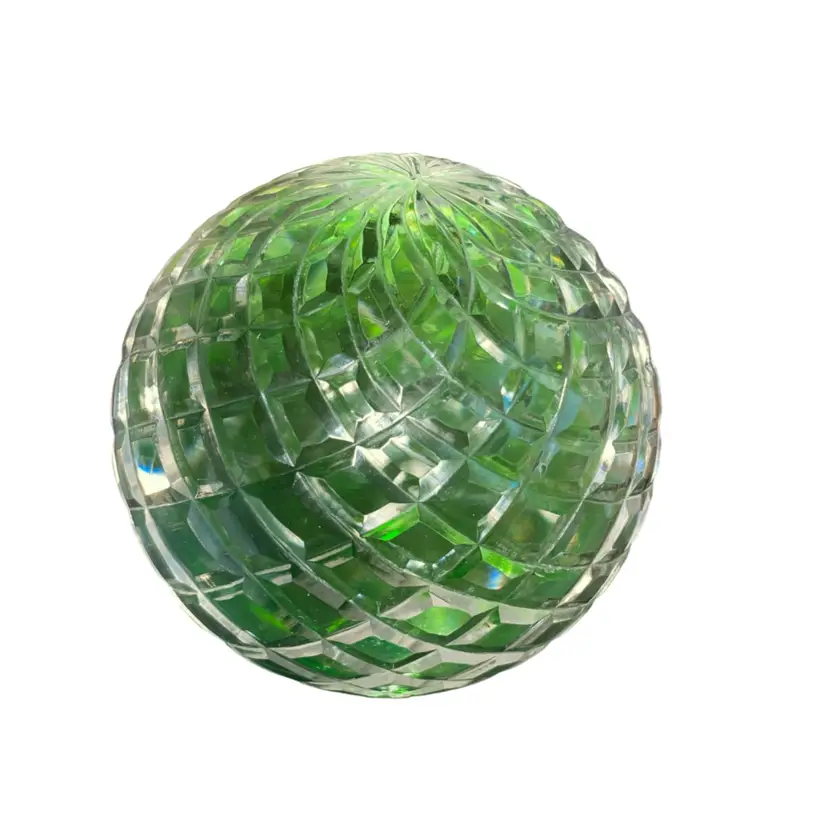 Clear Crystal 5” Paperweight