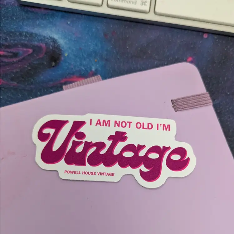 Made by Me! I'm Vintage Sticker
