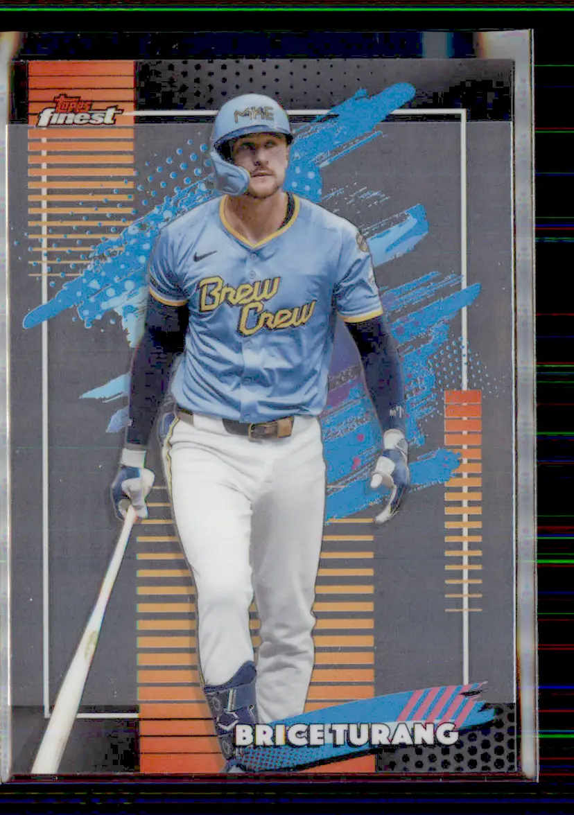 Brice Turang 2026 Topps Finest Uncommon #186 - Milwaukee Brewers - (153-358)