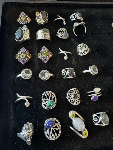 New Gemstone Silver Jewelry 