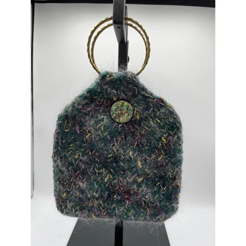 Made By Me Made By Me Hand Knit and Felted Bangle Purse